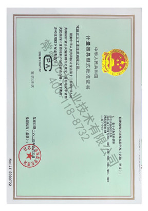 P580SD系列 计量证书